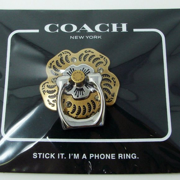 🇺🇸VETS DAY FINAL PRICE🇺🇸Coach Black and Gold Phone Case - Picture 3 of 3